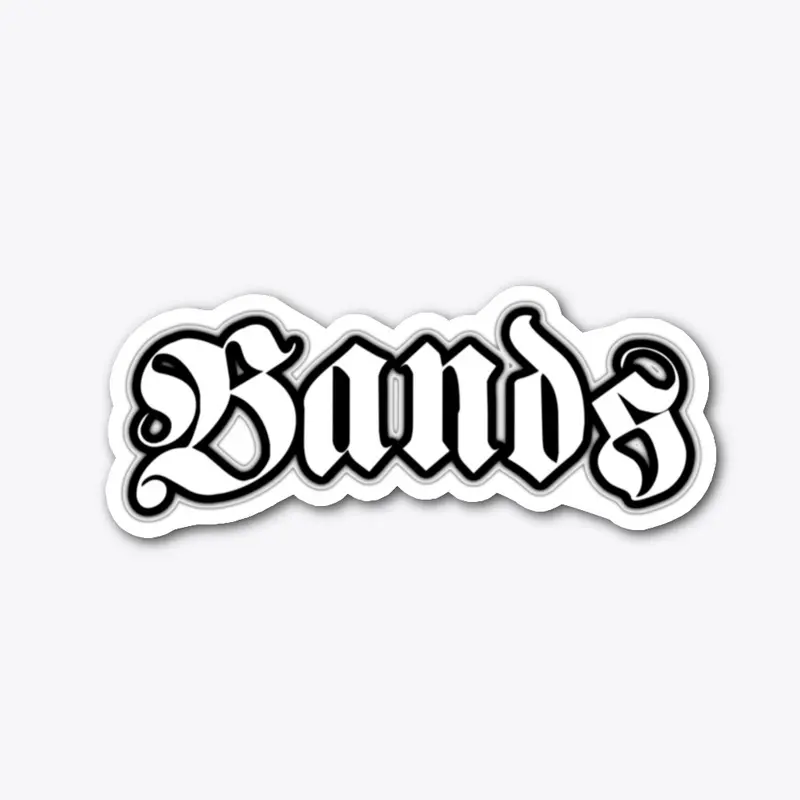 'BANDS' STICKER