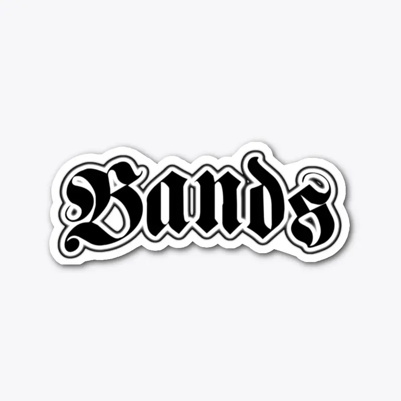 'BANDS' STICKER